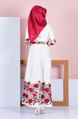 Robe Hijab Ecru 81423-01