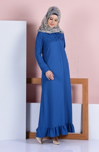 Indigo Hijab Kleider 8074-04