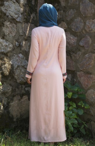 Pink Hijab Dress 0502-04