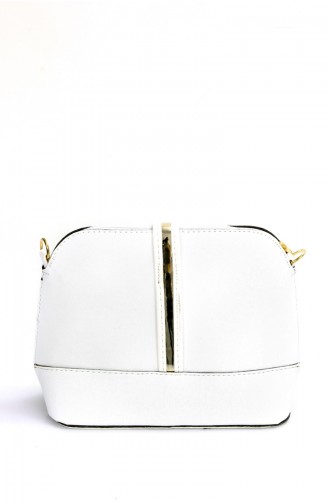 White Shoulder Bags 20061BE