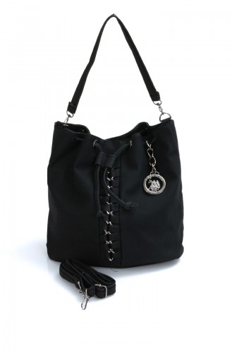 Black Shoulder Bag 10267SI