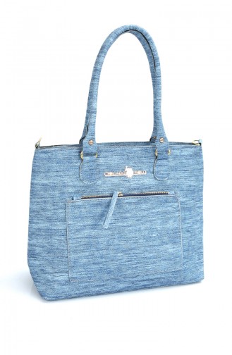 Blue Shoulder Bag 10277MA