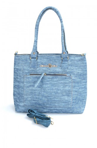 Blue Shoulder Bag 10277MA