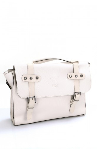White Shoulder Bags 10278BE