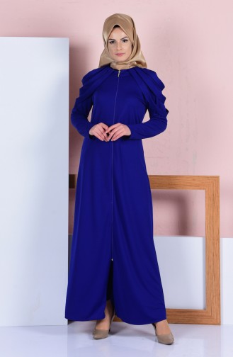 Saxon blue Abaya 3088-02