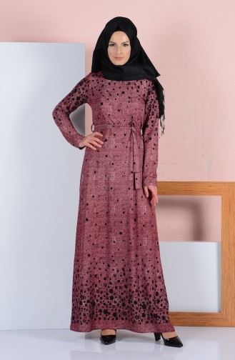 Black Hijab Dress 1610-06
