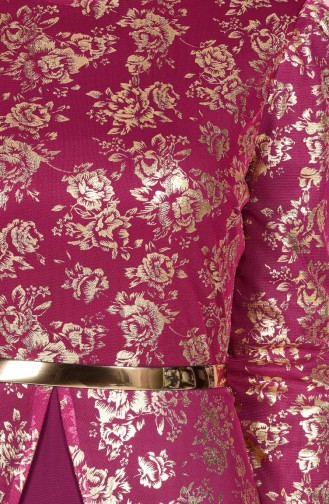 Robe a Ceinture 3015-01 Plum Clair 3015-01