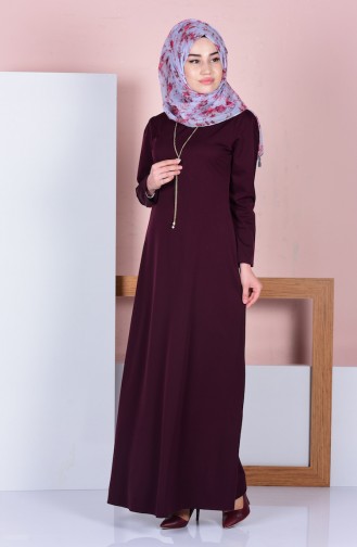 Cherry Hijab Dress 4082-11