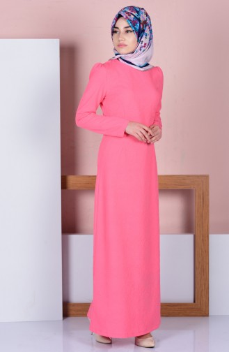 Vermilion Hijab Dress 7125-02