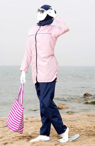 Pink Swimsuit Hijab 1121-01