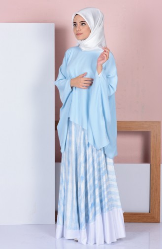 Baby Blue Blouse 2222-01