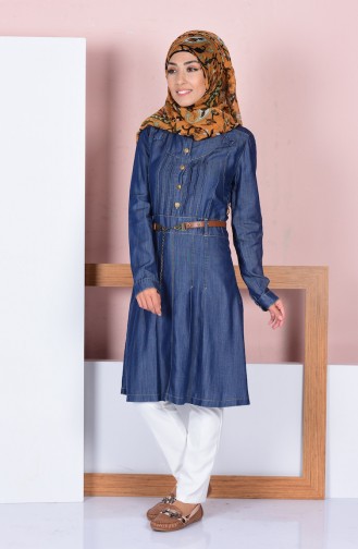 Navy Blue Tuniek 9137-01