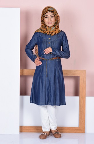 Navy Blue Tuniek 9137-01