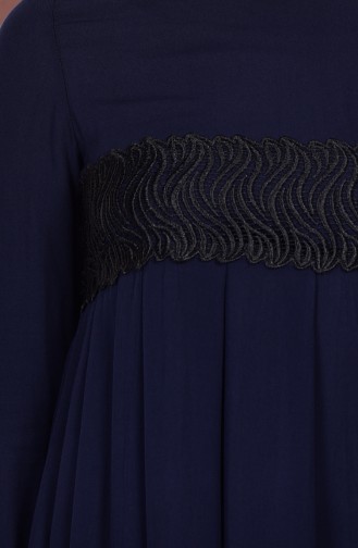 فستان أزرق كحلي 1304-01