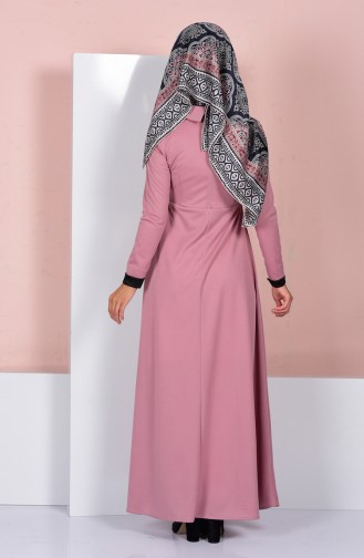 Powder Hijab Dress 2011-11