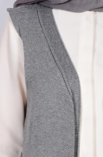 Gilet Détail Poches 3944-08 Gris 3944-08