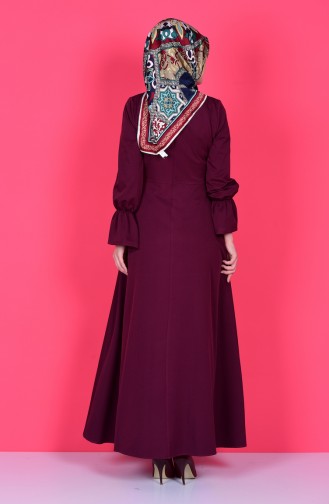 Cherry Hijab Dress 5005-05