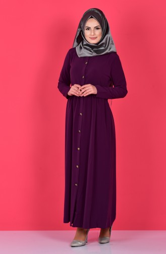 Purple Abaya 2111-11