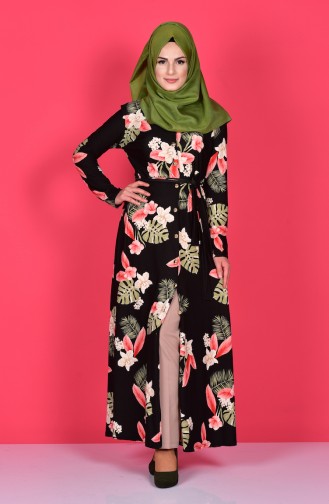 Mink Hijab Dress 0482F-01