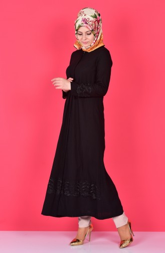 Black Abaya 1234-01