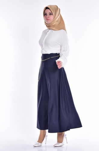 Navy Blue Skirt 2023-08
