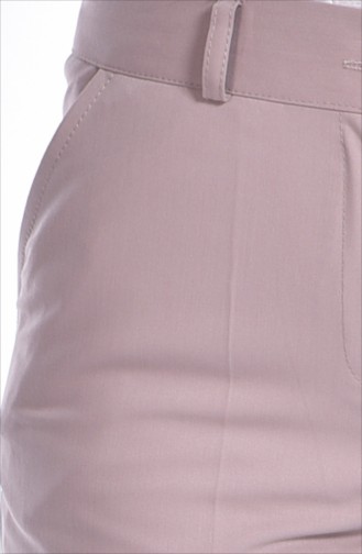 Pantalon Large Simple 5060-01 Beige 5060-01