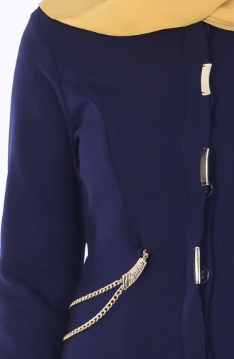 Navy Blue Topcoat 81437-05