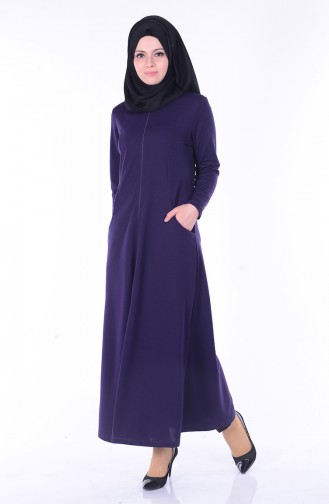 Purple Abaya 3176-03