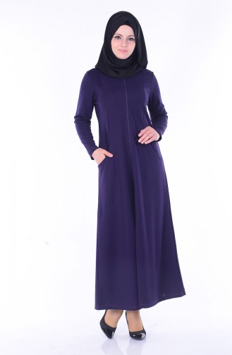 Purple Abaya 3176-03