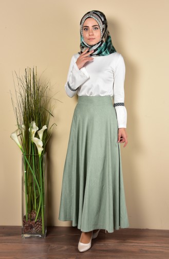 Mint Green Skirt 21220-02