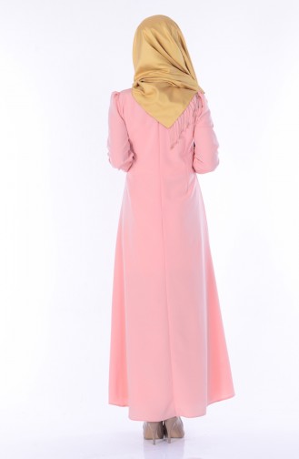 Powder Hijab Dress 81434-06