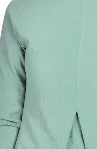 بينجيسو تونيك بتصميم طويل 3130-02 لون أخضر فاتح 3130-02