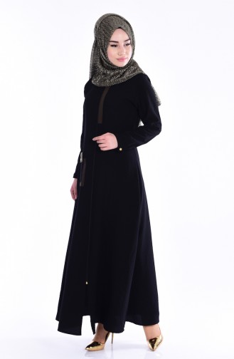 Khaki Abaya 7260-04