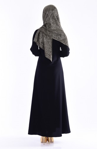 Khaki Abaya 7260-04