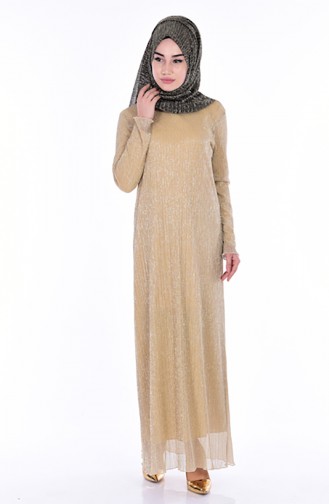 Gold Hijab Dress 2020-01