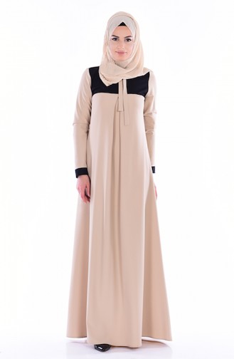 Black Hijab Dress 2790-13