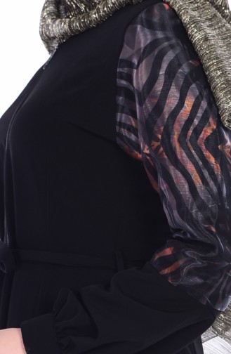 Orange Abayas 7235-02