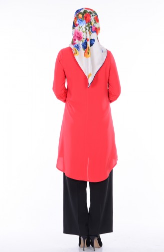 Laced Tunic  7806-03 Orange 7806-03