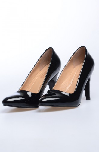Black High-Heel Shoes 50010-02
