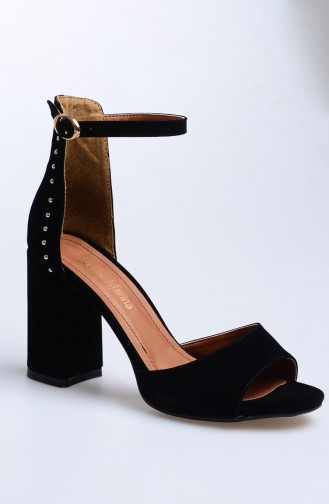 Black High-Heel Shoes 50025-04