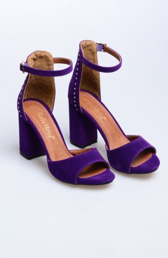 Purple High-Heel Shoes 50025-05