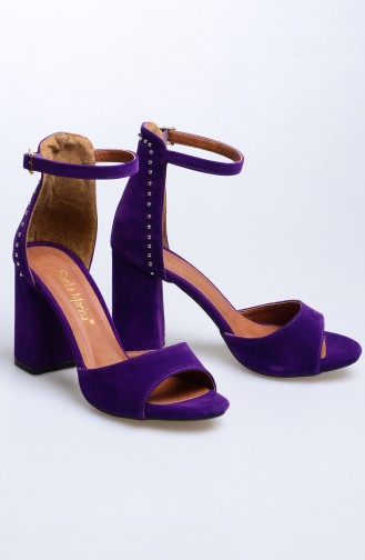 Purple High Heels 50025-05