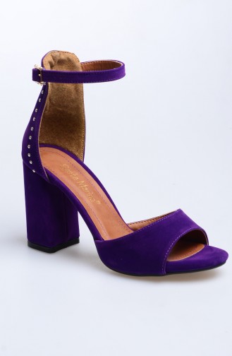 Purple High-Heel Shoes 50025-05
