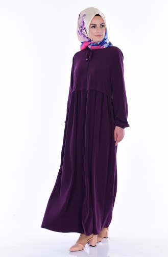 فستان بتصميم سحاب 2116-03