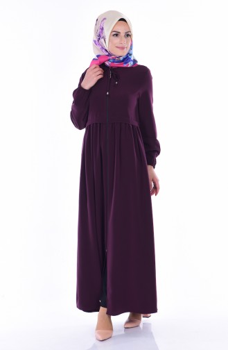 فستان بتصميم سحاب 2116-08