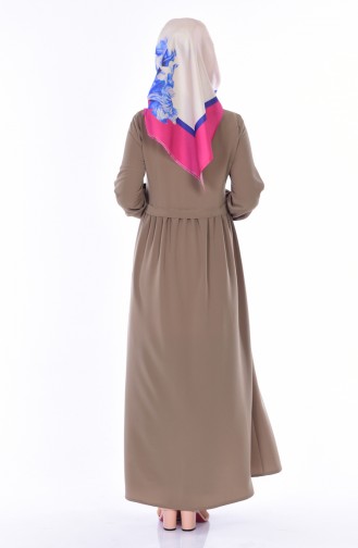 فستان بتصميم سحاب 2116-09