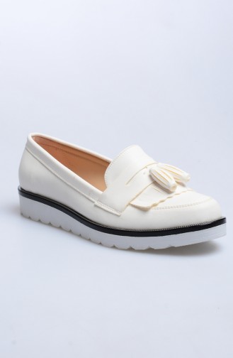 White Casual Shoes 50008-01