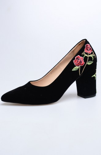 Black High-Heel Shoes 50029-01