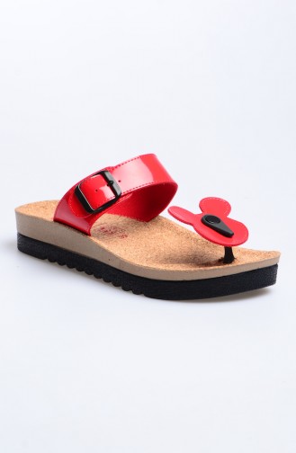 Rot Damen Hausschuhe 50044-03