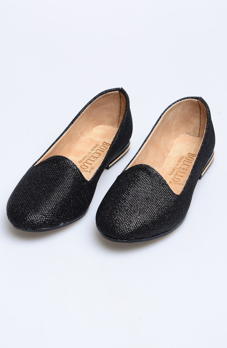 black flat shoe 50048 01 black flat shoe 50048 01